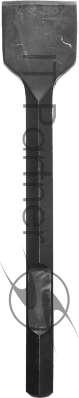 Зубило лопаточное 80 х 400 мм URAGAN HEX 28