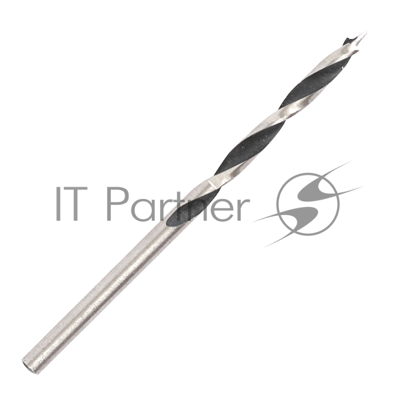 Сверло EDGE by PATRIOT по дереву спиральное 3 мм, W-образная заточка, 1 шт в блистере