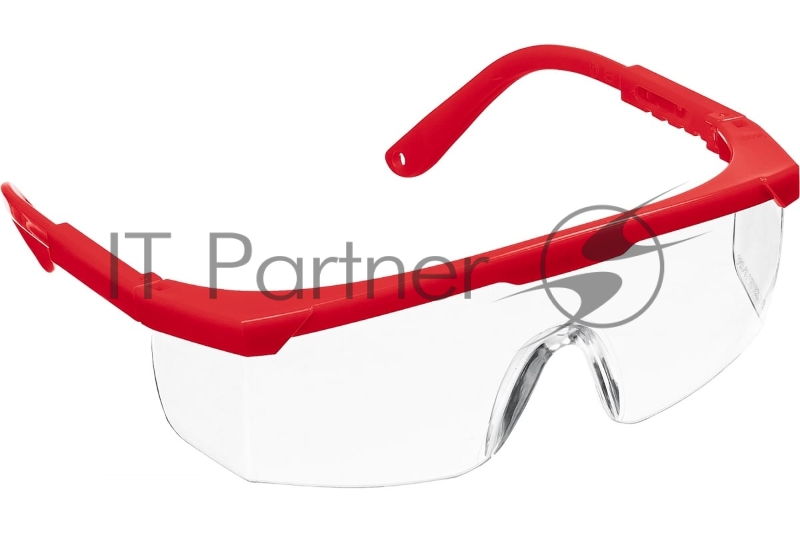 Защитные прозрачные очки ЗУБР СПЕКТР 5 монолинза с дополнительной боковой защитой, открытого типа