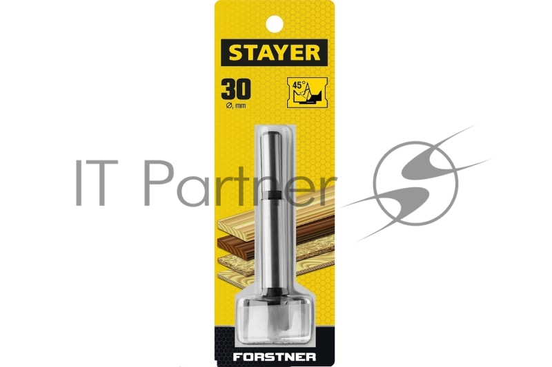 Сверло форстнера по дереву, ДСП STAYER Forstner 30мм