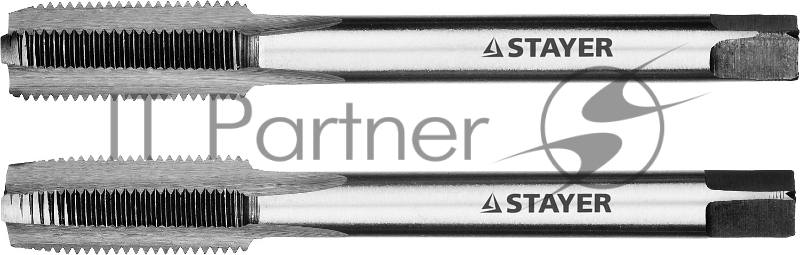 Комплект метчиков, 2 шт STAYER M10х1,