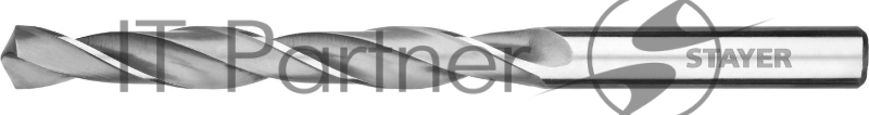 Сверло по металлу HSS-R, быстрорежущая сталь М2(S6-5-2) STAYER PROFI 9.0х125мм