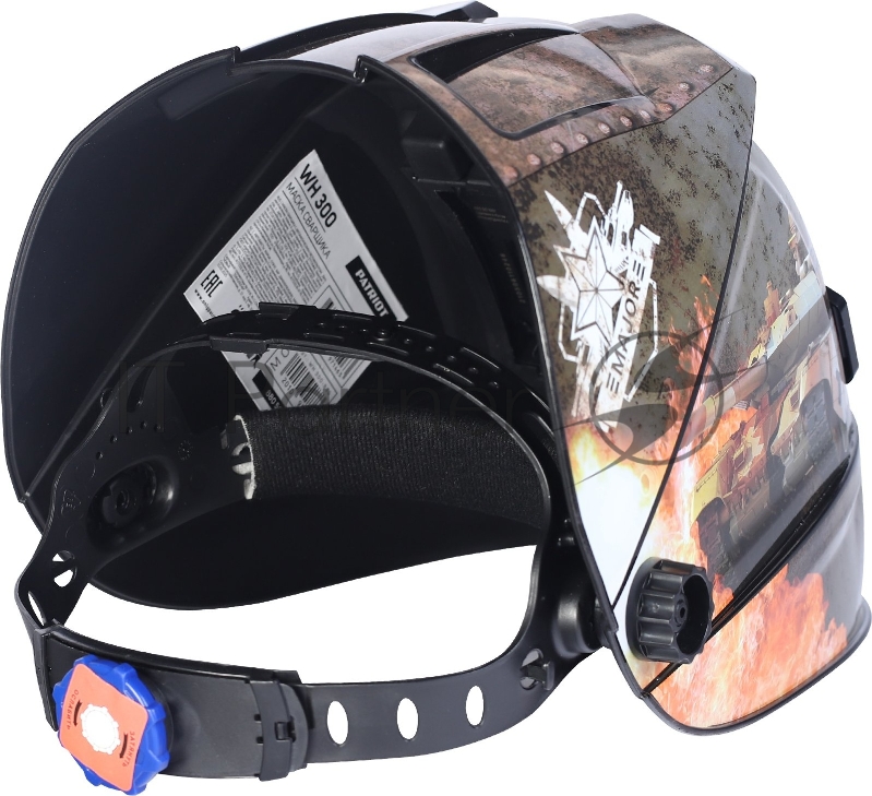 Маска сварщика Patriot WH 300 в индивидуальной упаковке