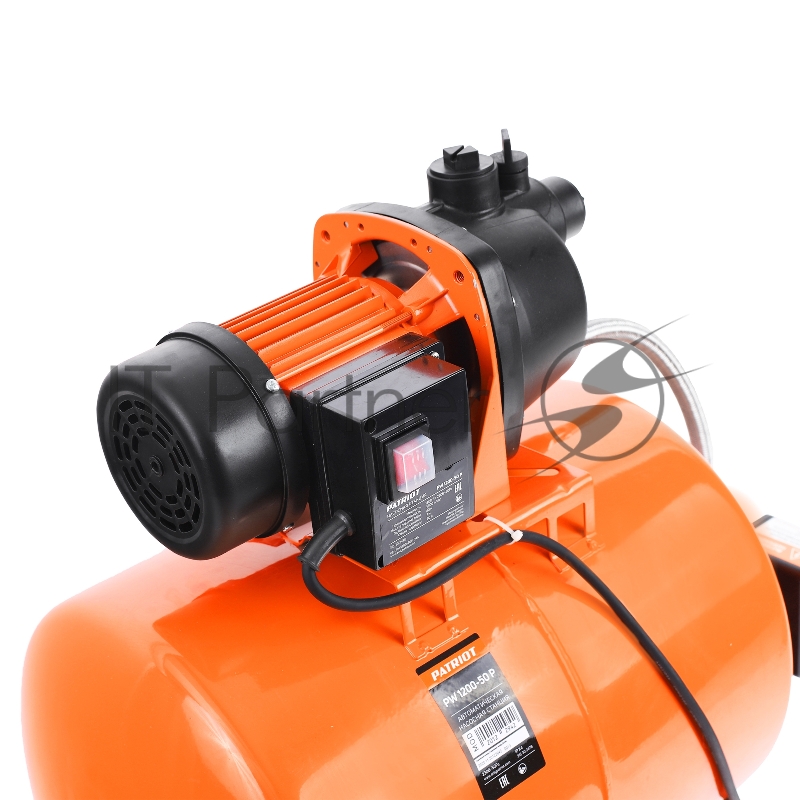 Насосная станция PATRIOT PW 1200-50 P, пластик, 50 л, 1200 вт.