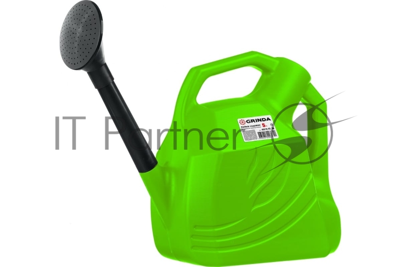 Лейка садовая GRINDA, пластмассовая, съемный наконечник, 5л