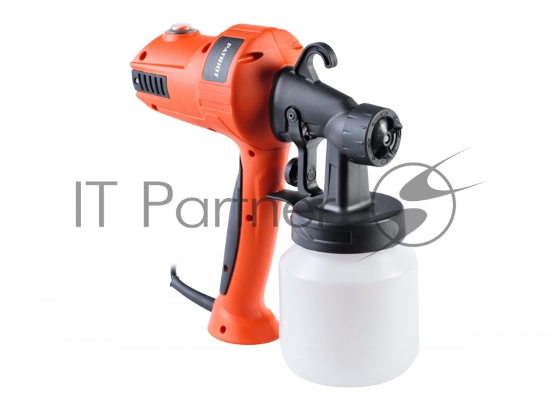 Краскопульт электрический PATRIOT SG 350. 450Вт., 740 мл/мин., Сопло: 2,6 мм.