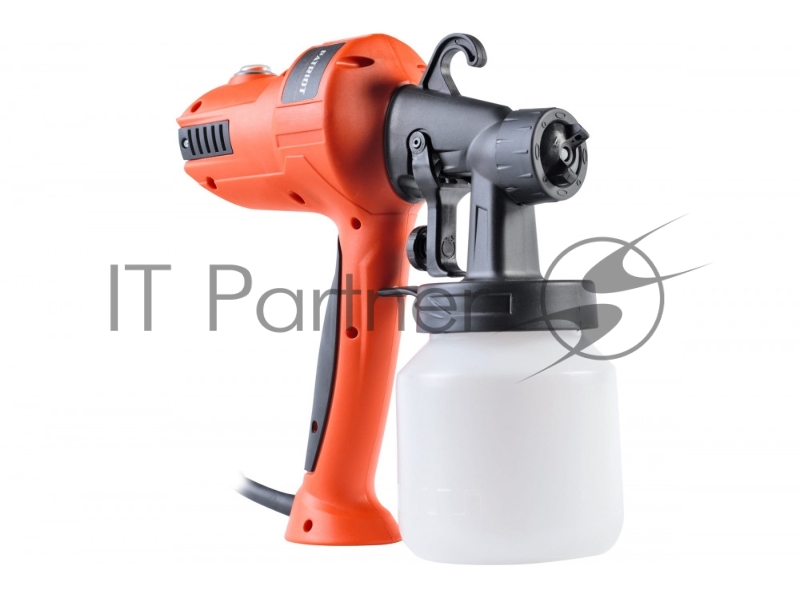 Краскопульт электрический PATRIOT SG 350. 450Вт., 740 мл/мин., Сопло: 2,6 мм.