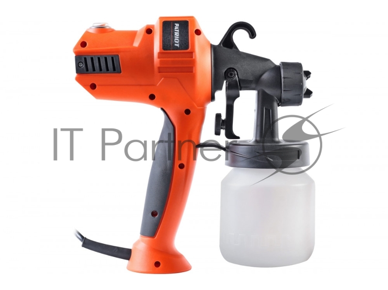 Краскопульт электрический PATRIOT SG 350. 450Вт., 740 мл/мин., Сопло: 2,6 мм.