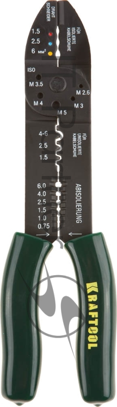 Стриппер многофункциональный KRAFTOOL MK-7, 0.75 - 6 мм2