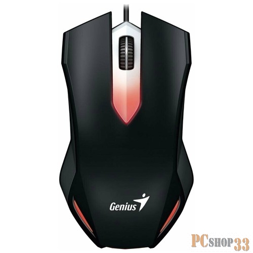 Мышь Genius Gaming Mouse X-G200 ( Cable, Optical, 1000 DPI, 3bts, USB ) Black