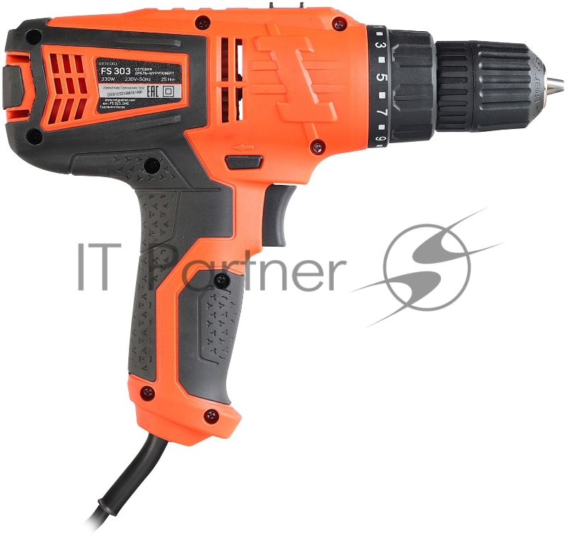 Дрель-шуруповерт Patriot FS 303 330Вт патрон:быстрозажимной (кейс в комплекте)