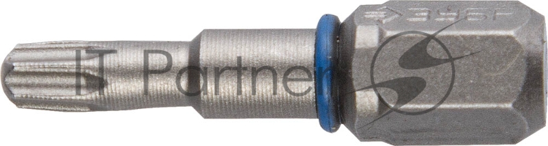 Биты ЗУБР ЭКСПЕРТ торсионные кованые, обточенные, хромомолибденовая сталь, тип хвостовика C 1/4, T25, 25мм, 2шт