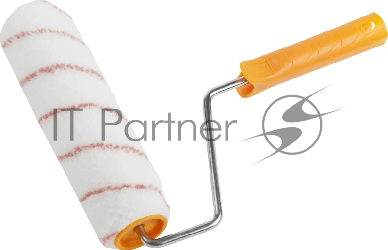 Валик NYLON ПОЛИАМИД малярный в сборе, ворс 12мм, бюгель 8мм, 48х240мм, STAYER Profi