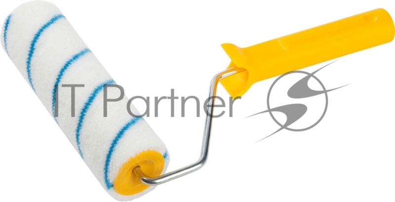 Валик NYLON ПОЛИАМИД малярный в сборе, ворс 6мм, бюгель 6мм, 40х180мм, STAYER Master