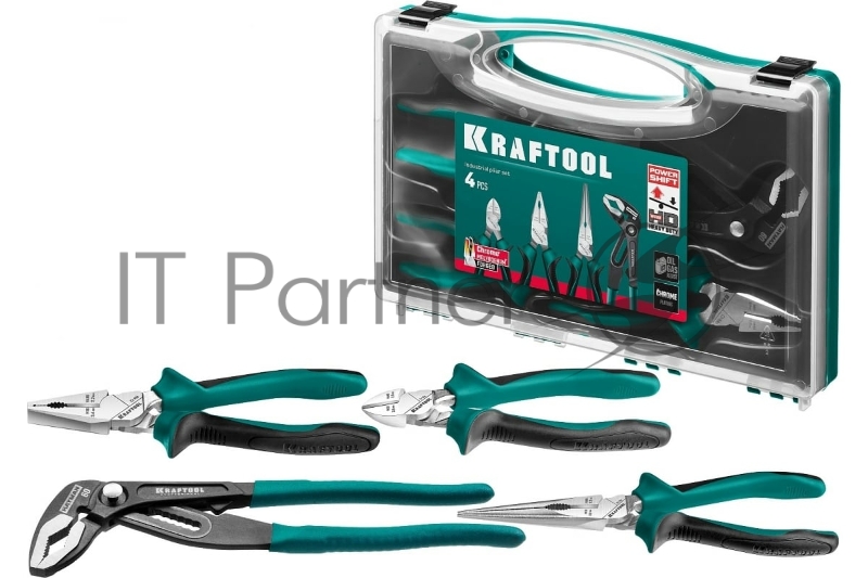 Набор губцевого инструмента KRAFTOOL 4 шт