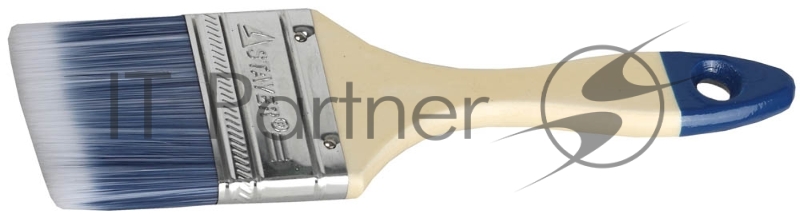 Кисть плоская STAYER AQUA-STANDARD, искусственная щетина, деревянная ручка, 63мм