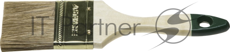 Кисть плоская STAYER LASUR-STANDARD, смешанная (натуральная и искусственная) щетина, деревянная ручка, 63мм