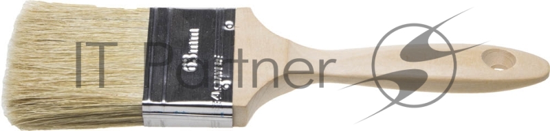 Кисть плоская STAYER UNIVERSAL-LUX, светлая натуральная щетина, деревянная ручка, 63мм