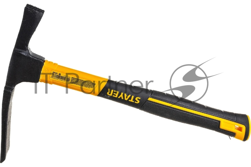 Молоток каменщика с фиберглассовой рукояткой STAYER Hercules 600 г