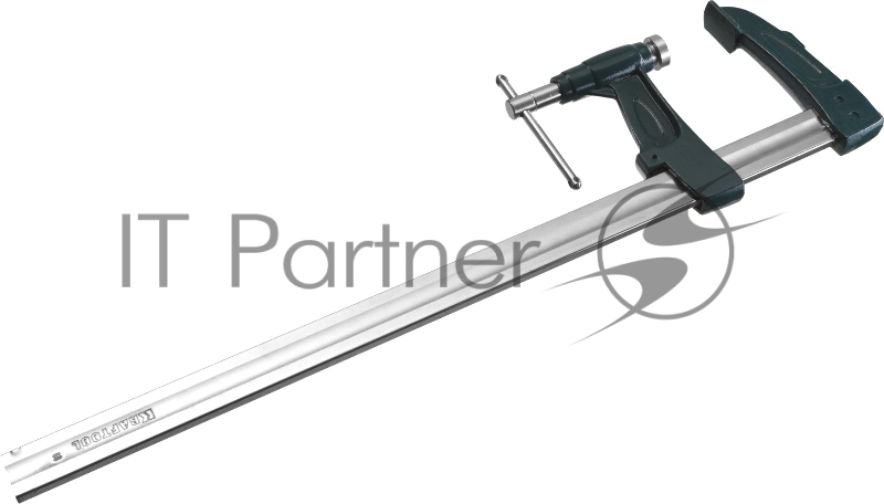 Струбцина KRAFTOOL тип F, с мультипликаторной прижимной втулкой, 125х600 мм