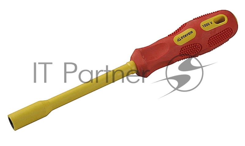 Отвертка STAYER INSULATED MAX-GRIP диэлектрич, Cr-V, HEX 5x125мм