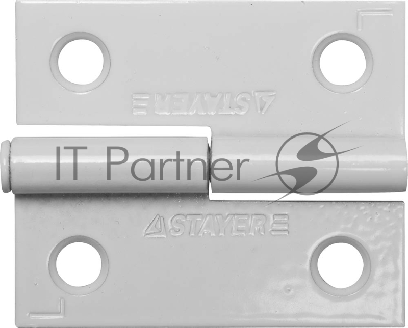 Петля дверная STAYER MASTER разъемная, цвет белый, левая, 50мм