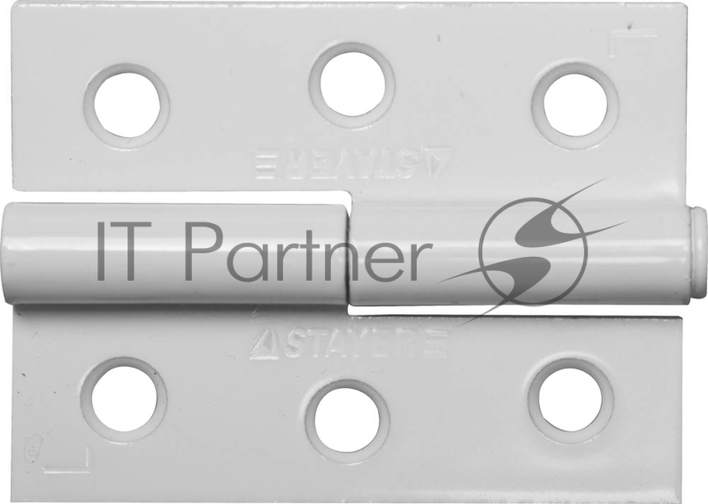 Петля дверная STAYER MASTER разъемная, цвет белый, левая, 65мм