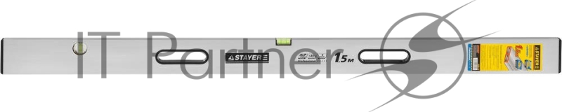 Правило-уровень с ручками GRAND, 1.5 м, STAYER