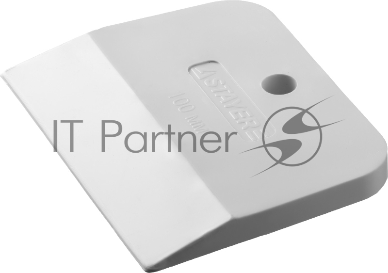 Шпатель STAYER MASTER резиновый белый, 100мм