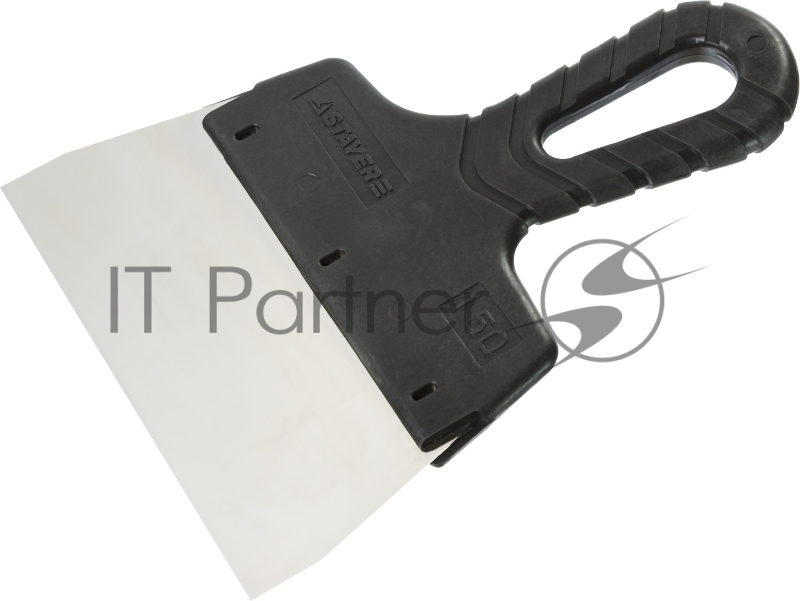 Шпатель STAYER PROFESSIONAL фасадный нержавеющий, с пластмассовой ручкой, 150мм