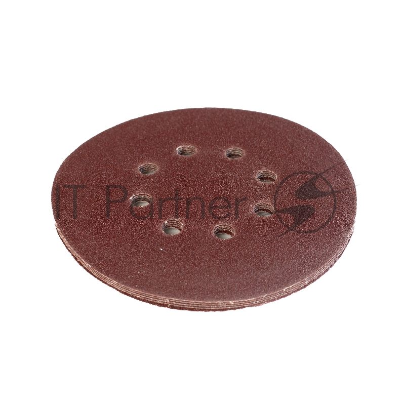 Круг шлифовальный PATRIOT на липучке, 150мм, 8 отверстий, Р120, 5 шт