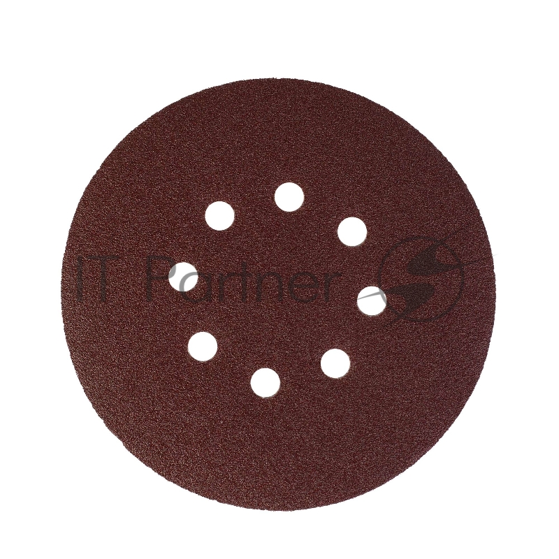 Круг шлифовальный PATRIOT на липучке, 150мм, 8 отверстий, Р100, 5 шт