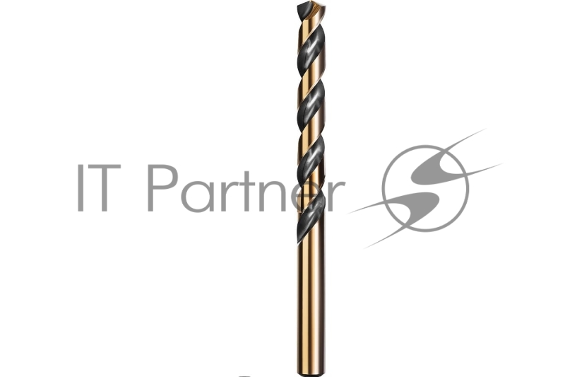 Сверло по металлу KRAFTOOL COBALT 13.0 х151мм HSS-Co(8%), сталь М42(S2-10-1-8)