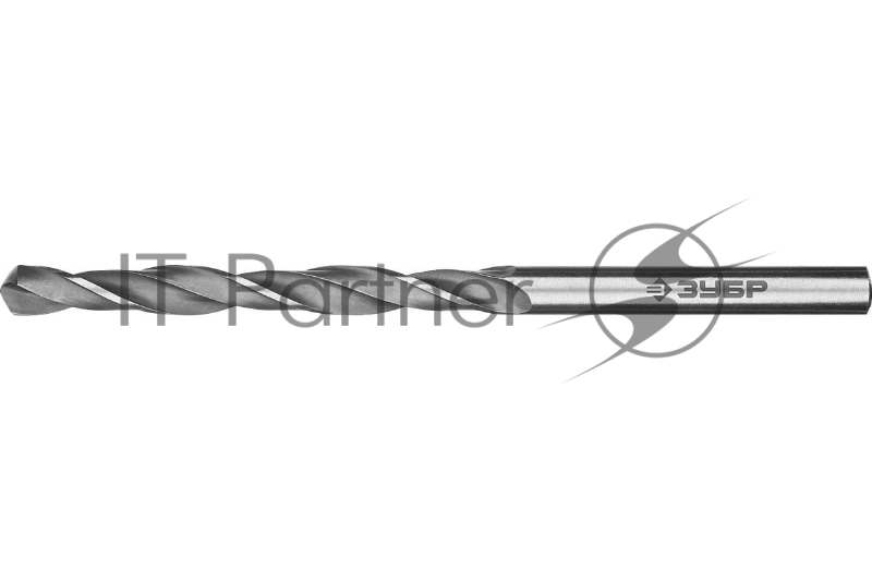 Сверло по металлу, ЗУБР ПРОФ-В 5.6х93мм, сталь Р6М5, класс В