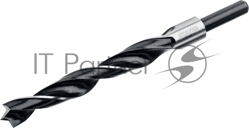 Сверло спиральное по дереву, М-образная заточка STAYER M-type 12.0x140/85мм