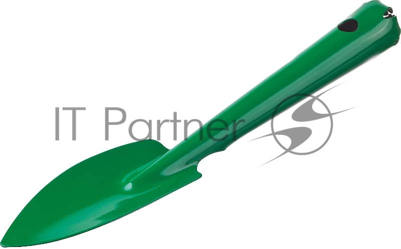 Совок посадочный, РОСТОК 421422, с металлической ручкой, узкий, 114x50x260мм