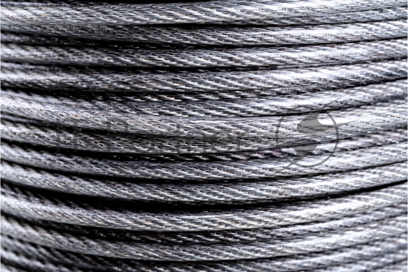 Трос стальной, оцинкованный, DIN 3055, d=1.5 мм, L=200 м, ЗУБР Профессионал