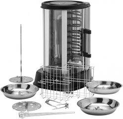 Электрогриль ENDEVER Grillmaster-300 серебристый/черный