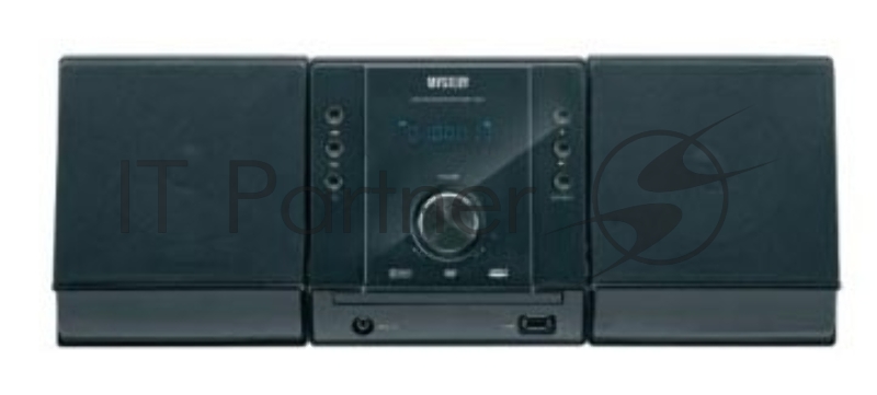Микросистема Mystery MMK-702U черный 50Вт/CD/CDRW/DVD/DVDRW/FM/USB