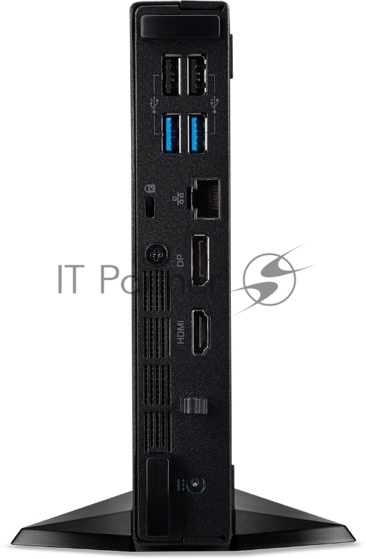 Неттоп Acer Veriton EN2580 PG 7505 (3.5) 4Gb SSD128Gb UHDG 630 DVDRW Eshell GbitEth 300W клавиатура мышь черный