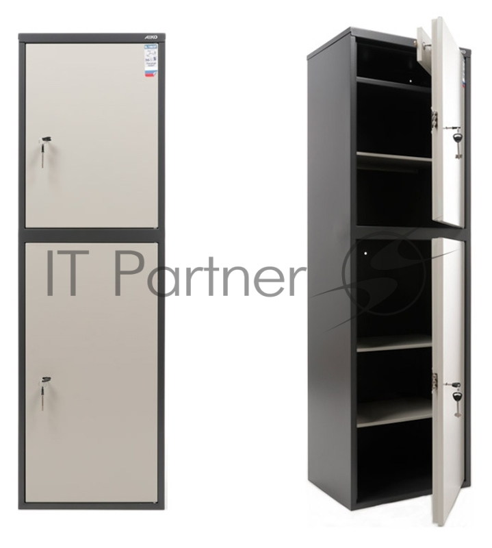 Шкаф бухгалтерский Aiko SL 150/2T 1490x460x340мм ключевой трейзер (S10799152502)