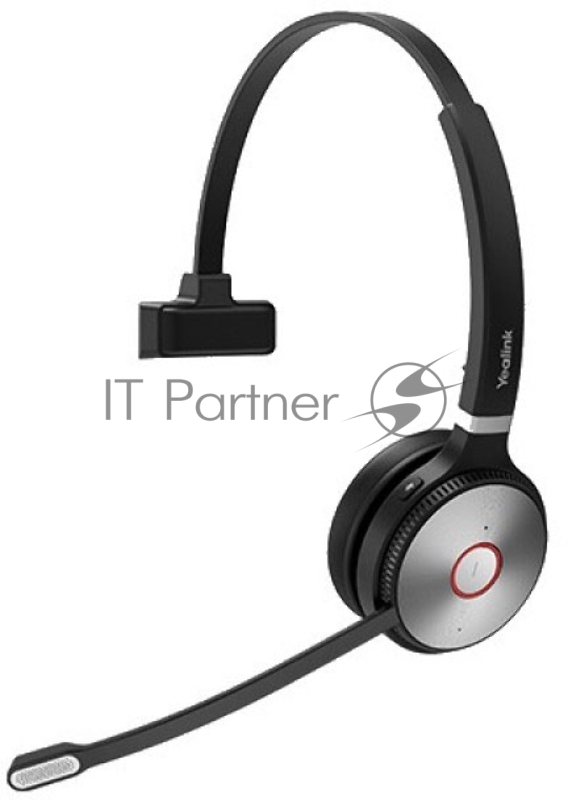 Гарнитура беспроводная Yealink WH66 Mono UC черный