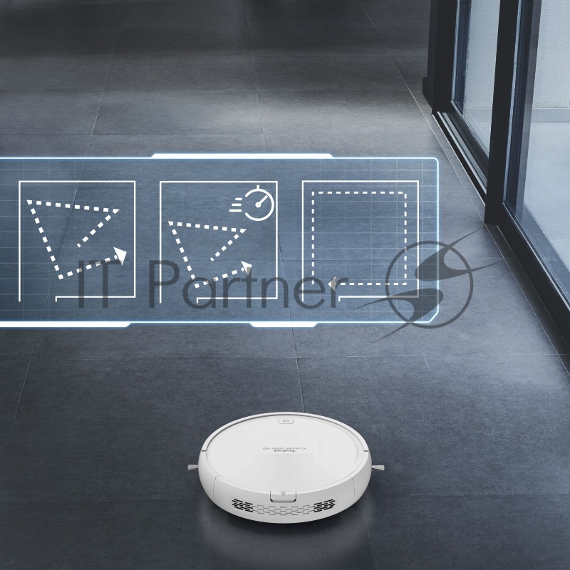 Пылесос-робот Tefal X-Plorer Serie 45 RG8227WH белый