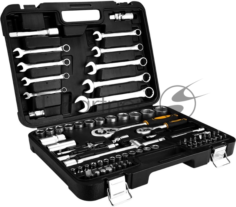 Набор инструментов Deko DKMT82 82 предмета (жесткий кейс)