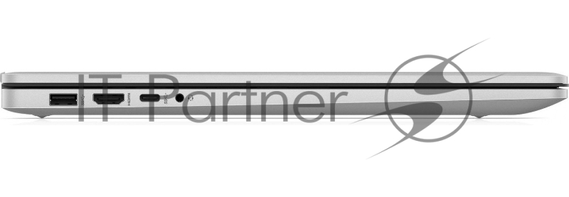 Ноутбук HP17 17-cp0140ur 17.3 FHD, AMD R5-5500U, 8Gb, 512Gb SSD, no ODD, Win11, серебристый