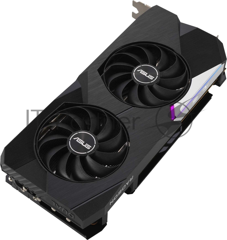 Видеокарта ASUS DUAL-RX6700XT-12G (гарантия 3 мес) RX 6700XT <16Gb, 192bit, GDDR6, GPU/Mem: 2581/16000 MHz, HDMI+ 3xDP>