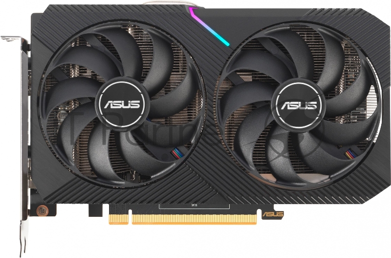 Видеокарта Asus PCI-E 4.0 DUAL-RX6500XT-O4G AMD Radeon RX 6500XT 4096Mb 64 GDDR6 2650/18000 HDMIx1 DPx1 HDCP Ret