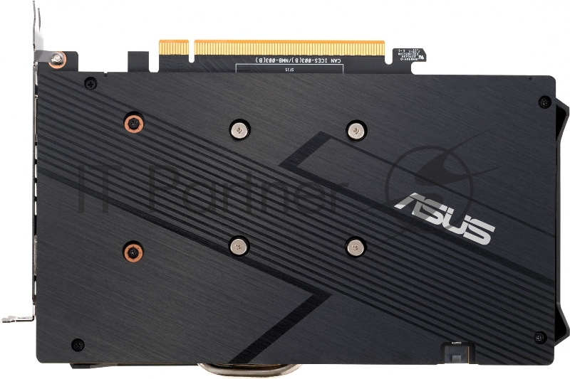 Видеокарта Asus PCI-E 4.0 DUAL-RX6500XT-O4G AMD Radeon RX 6500XT 4096Mb 64 GDDR6 2650/18000 HDMIx1 DPx1 HDCP Ret