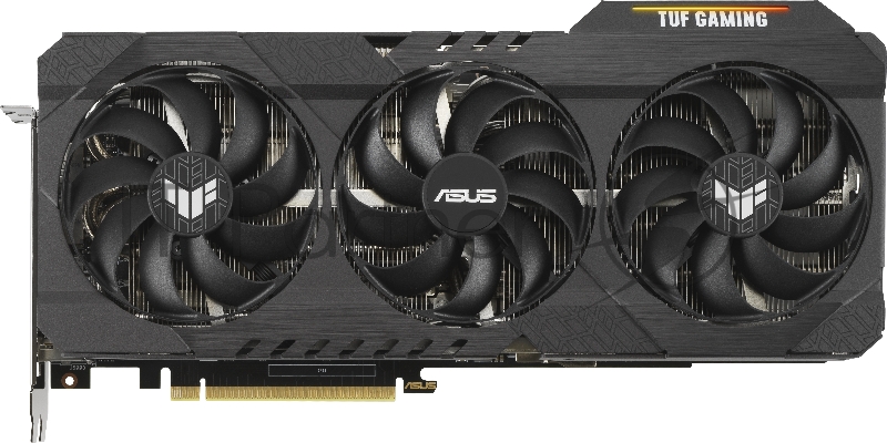 Видеокарта Asus PCI-E nVidia GeFroce RTX 3090 24Gb 2xHDMI, 3xDP,GDFR6X (TUF-RTX3090-24G-GAMING)