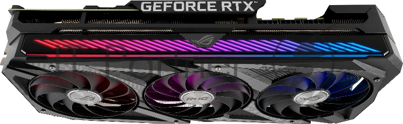 Видеокарта Asus PCI-E 4.0 ROG-STRIX-RTX3080TI-O12G-GAMING LHR NVIDIA GeForce RTX 3080TI 12288Mb 384 GDDR6X 1440/19000/HDMIx2/DPx3/HDCP Ret